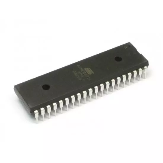 Atmel Atmega32l 8pu 8 Bit Microcontroller 40 Pins Dip