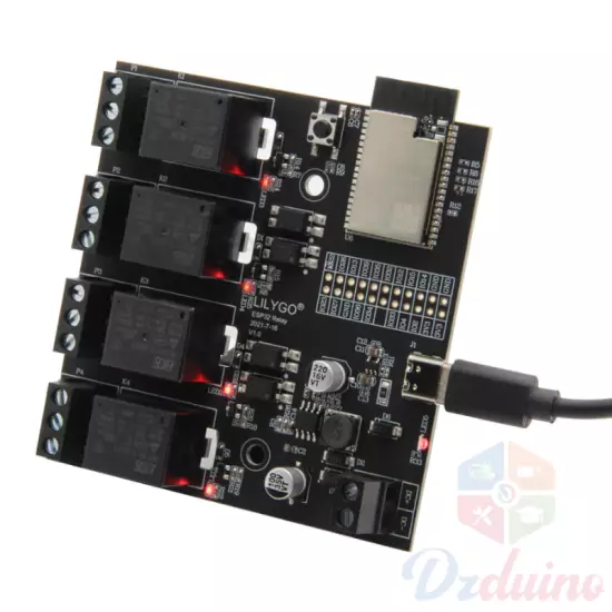 Module Sans Fil Esp32 Dc 5v Carte De Developpement De Relais A 4