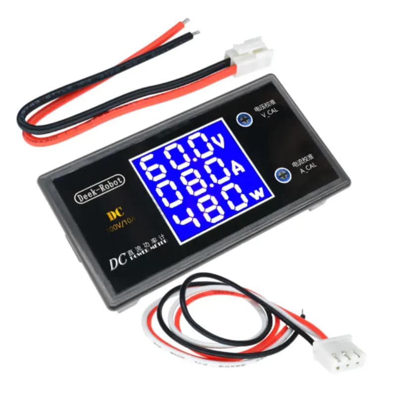 Digital DC Tester 0-100V 0-10A 250W DC7-12V