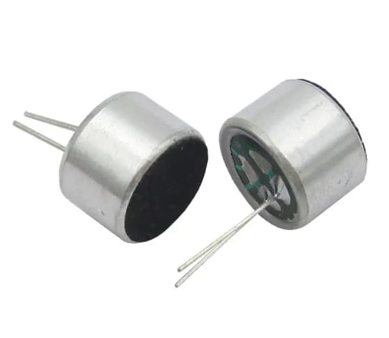 Microphone DIP 9*7mm Capacitive  (52DB Sensitivity)