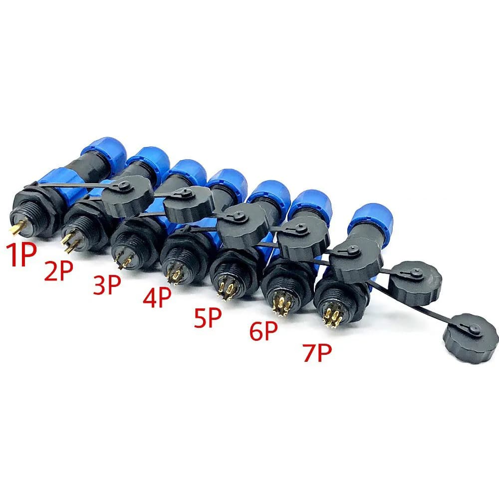 IP68 Waterproof Connector SD13 13mm 4Pin