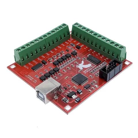  4 Axis Mach3 USB CNC Motion Controller Interface Card