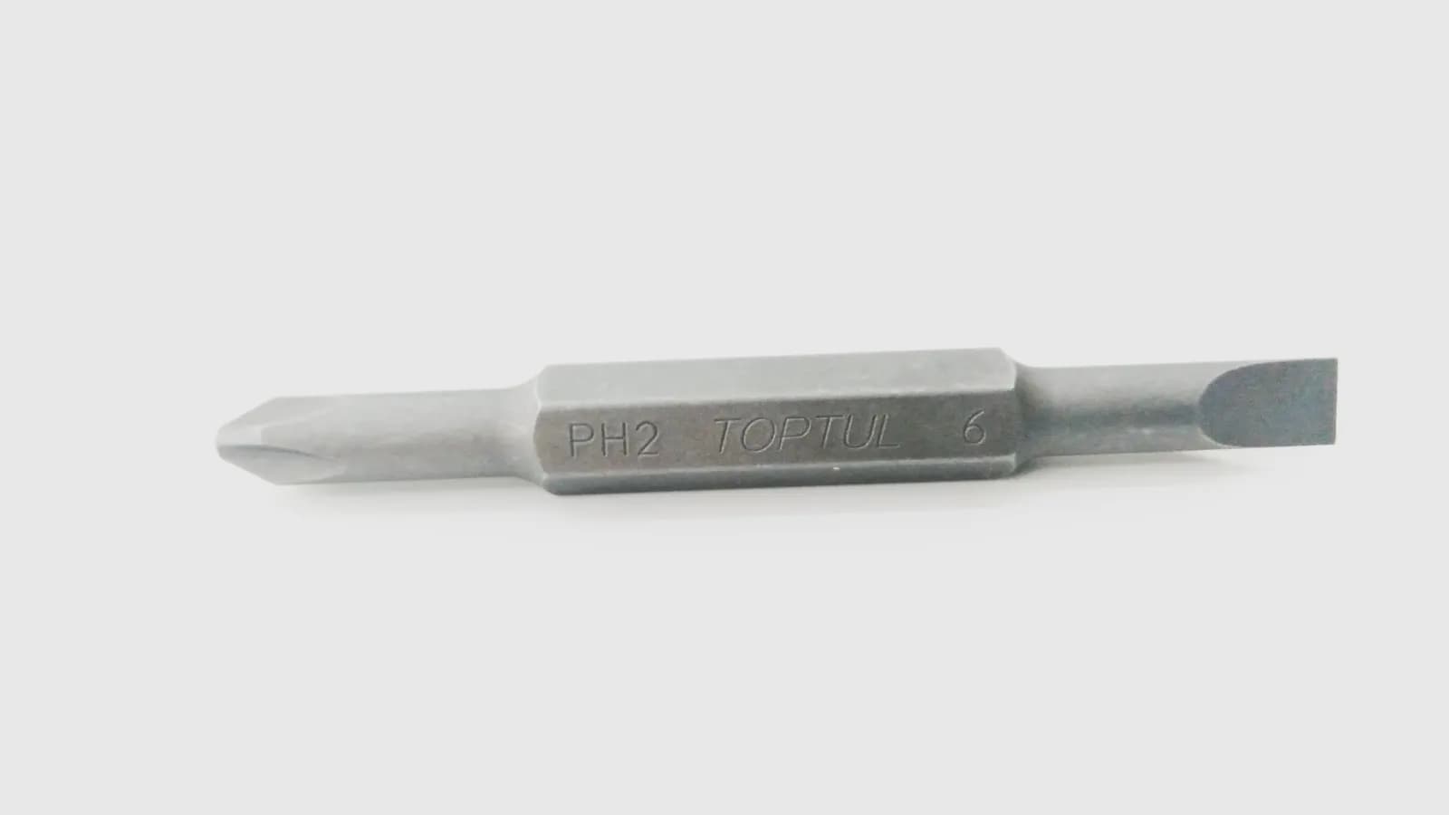 Nozzle "double-sided PH2xSL6 L75mm TOPTUL FKAB0206