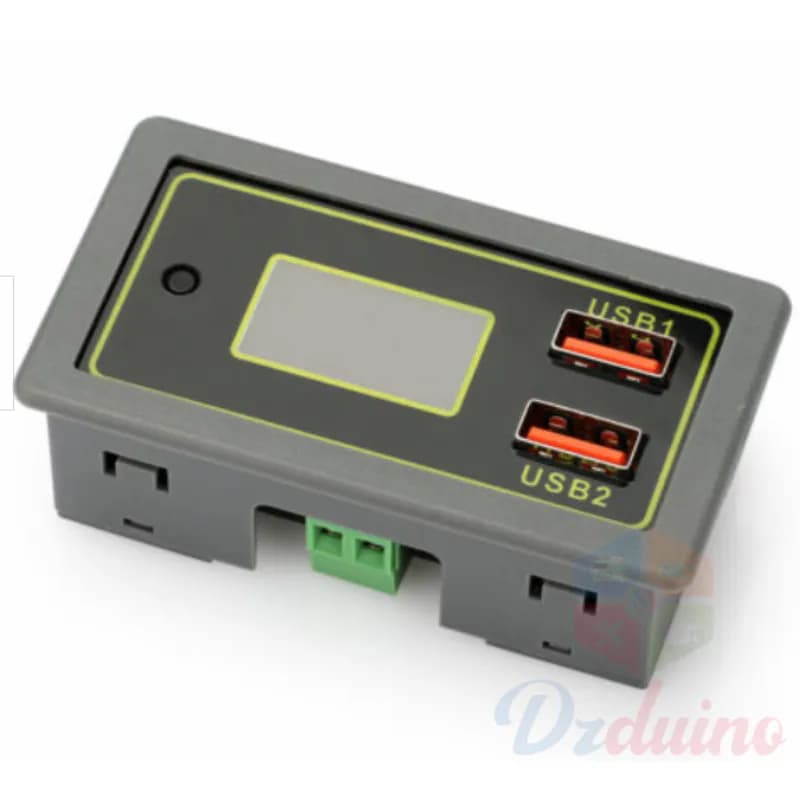 LCD Digital Battery Capacity Indicator Voltmeter Voltage Tester 24W 