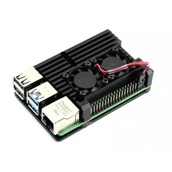 Cooling box for Raspberry Pi4