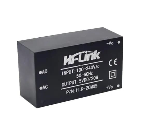 HiLink 20W 5V 4A Step-Down AC DC Power Supply HLK-20M05
