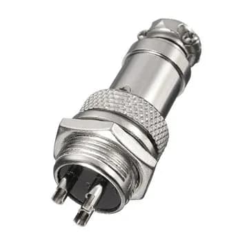 GX16-3 3 Pin 16mm M/F Wire Panel Circular Connector