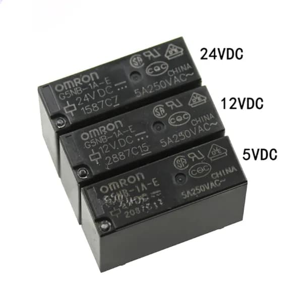 Omron Relay G5NB-1A-E- 5VDC 5A 250VAC 4P