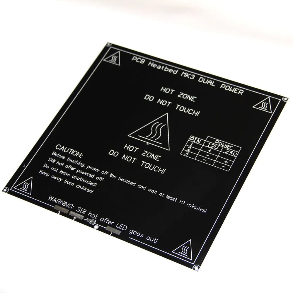 3MM MK3 Aluminum Board PCB Heat Bed 214*214mm