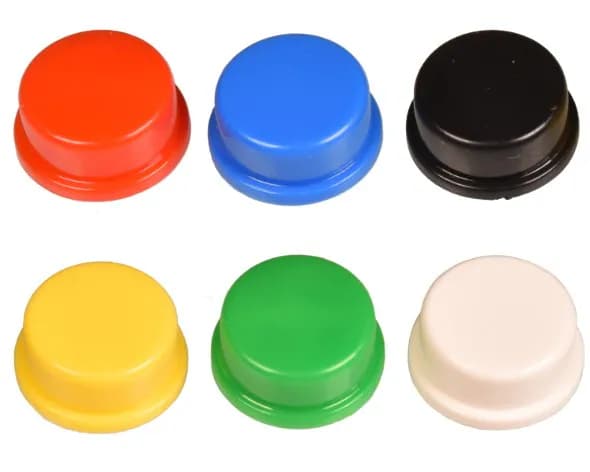 Red Cap for Pushbutton switch B3F-4055