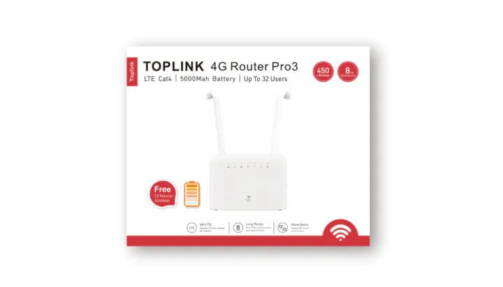 TOP LINK 4G ROUTER  PRO 3