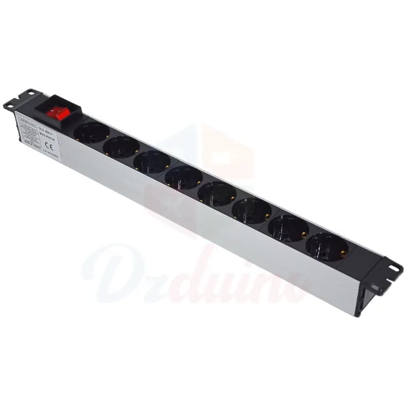 sigma 19"/1u aluminum power strip