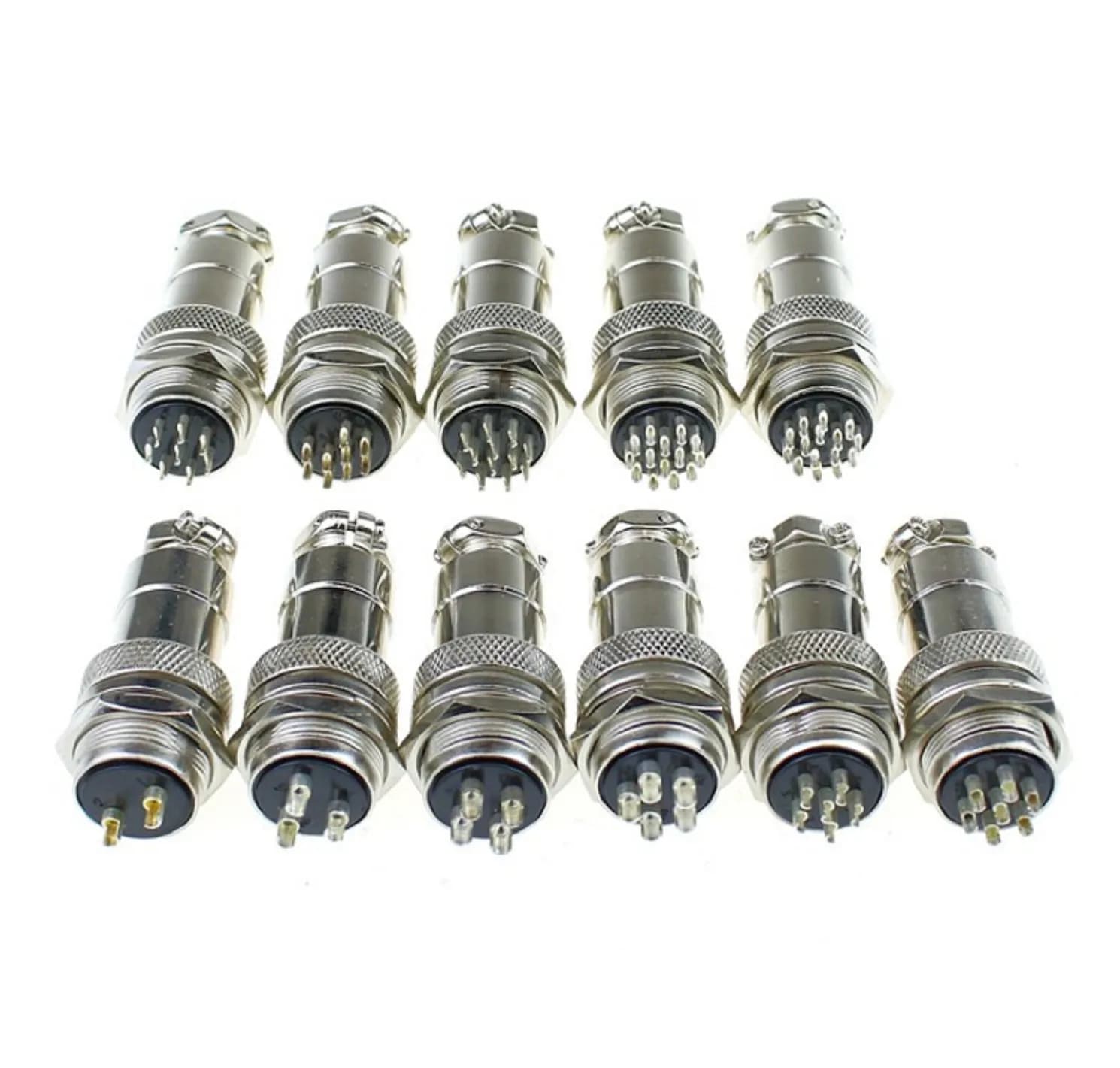 GX20 20mm Male &amp; Female Circular Connector 6Pin