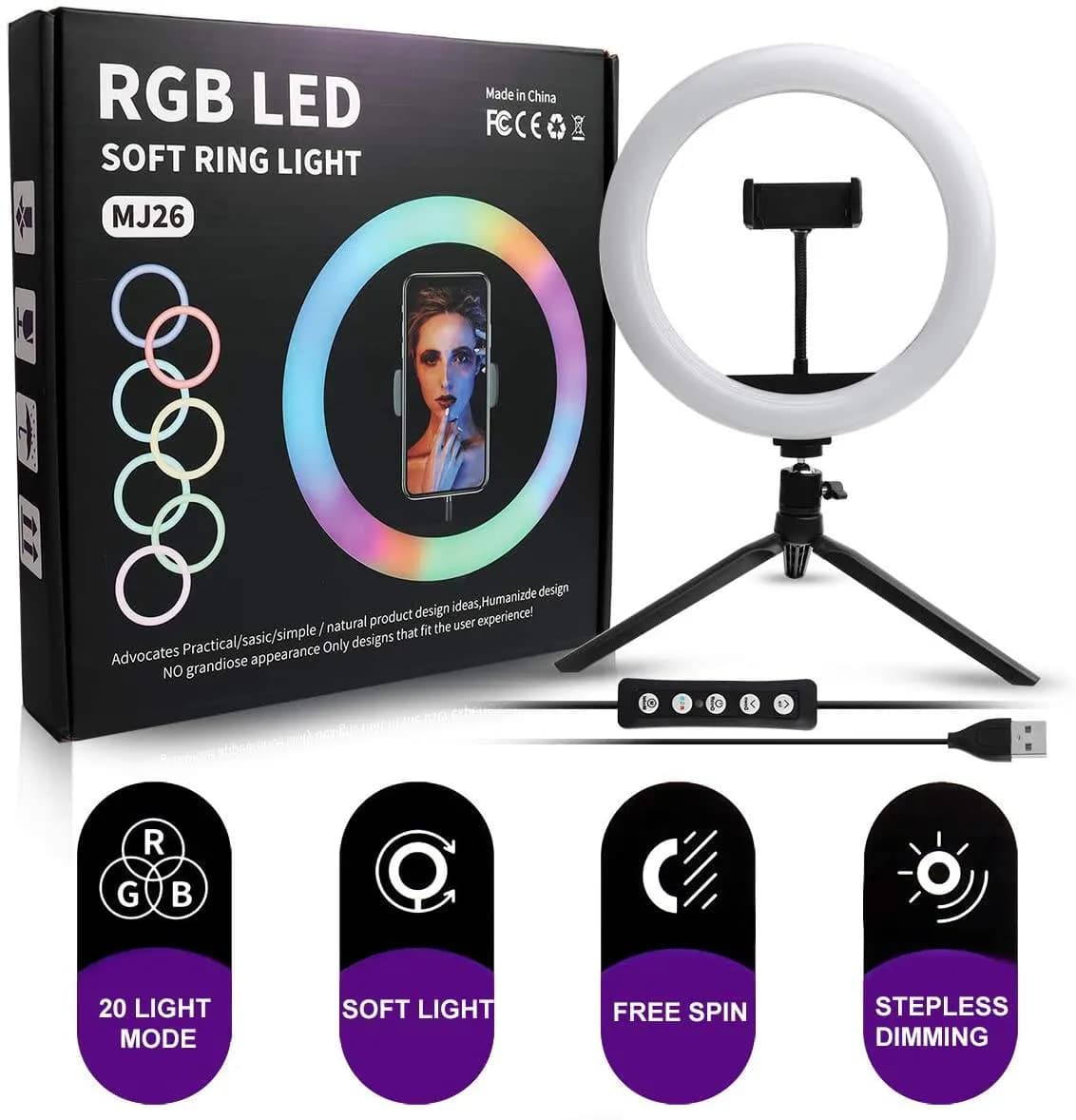 ring light RGB  MJ26 