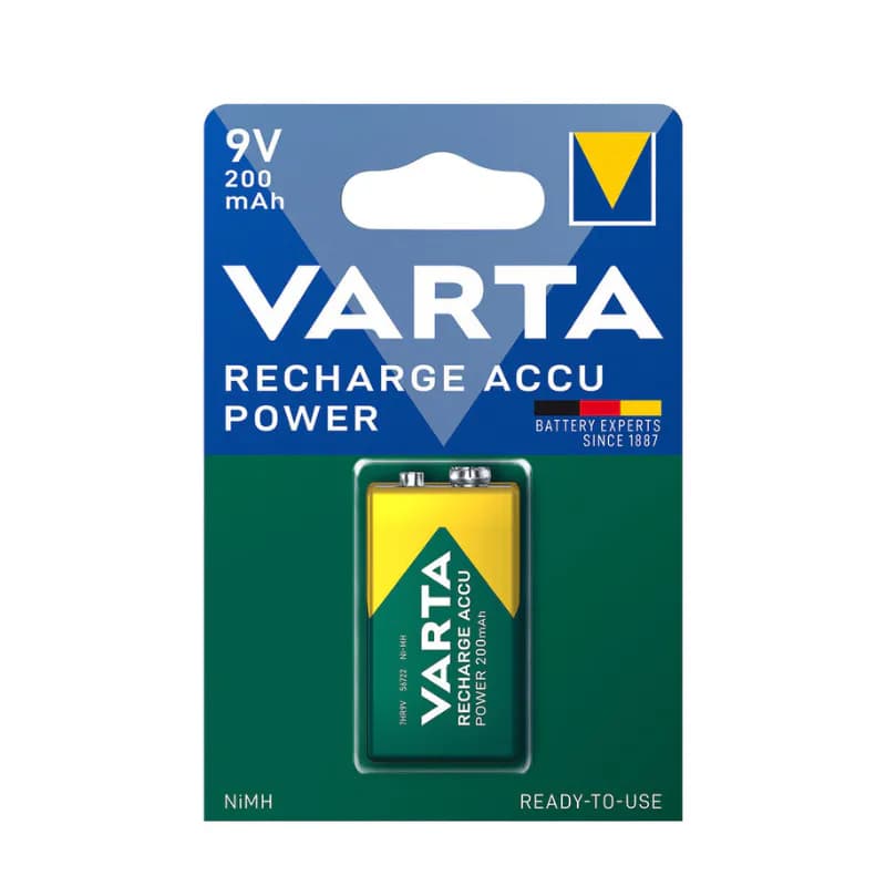 VARTA Rechargeable Battery 9V 200mAh