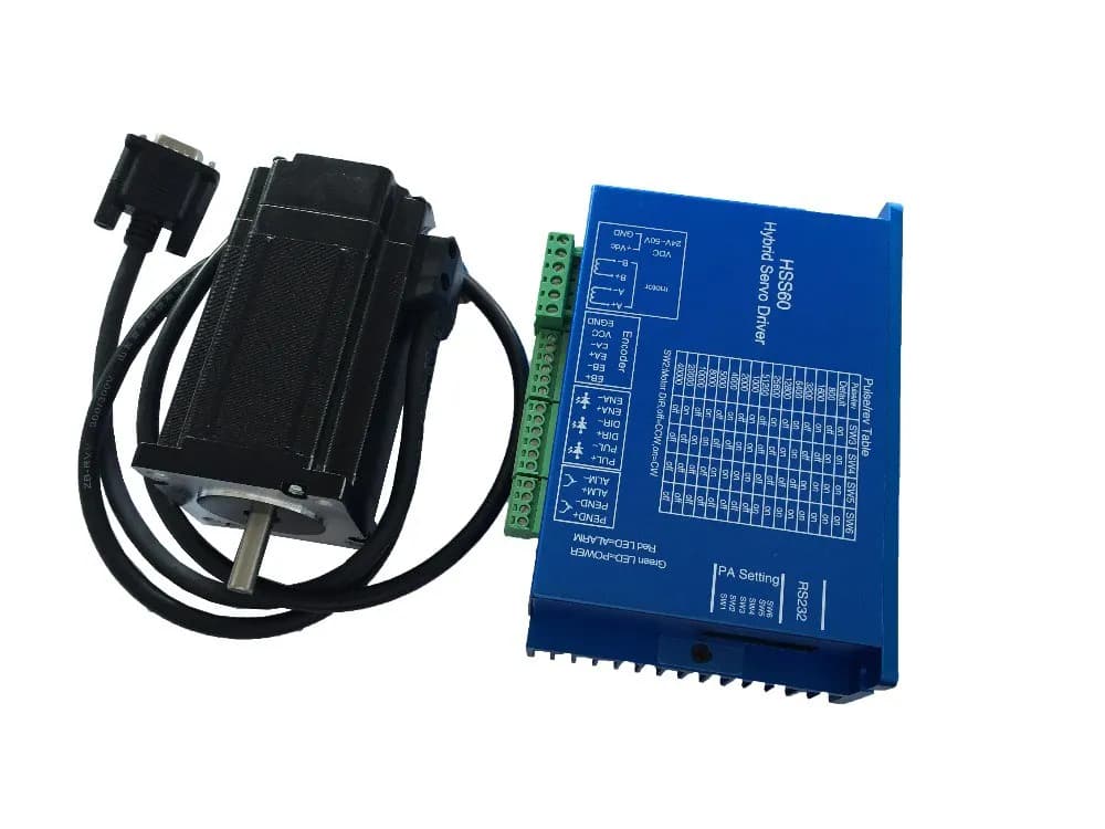 KIT - Nema24 Servo Motor  60HSE3N-D25 + HSS60 5A 