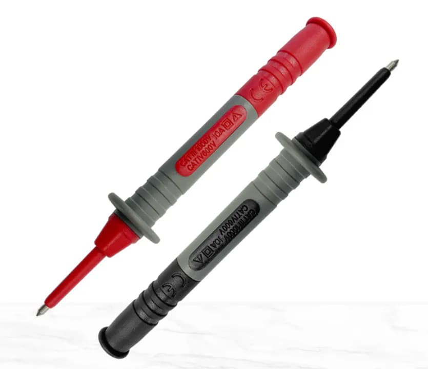 Multimeter Test  Probe 2mm Type B-30045 Black+Red 1 pair 