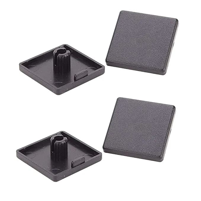 Black Nylon Aluminum Profile vslot 20X20 End Cap 