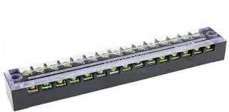 600V 15A TB1520 Dual Row 20 Screw Terminal Block 