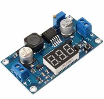 XL6009 DC-DC Step-up power supply module with voltmeter - 4.3-32V to 5-52V