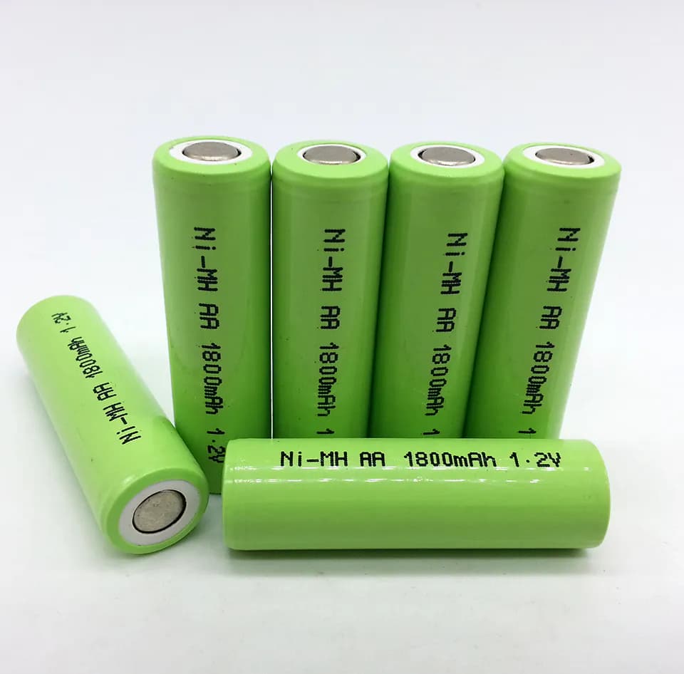 Ni-MH Rechargeable 1.2V AA 1800mAh