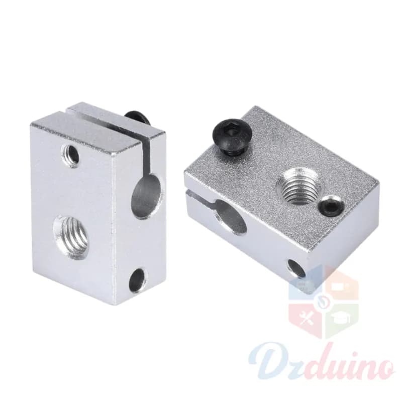  Aluminium V6 Heat Block 23*16*12 mm