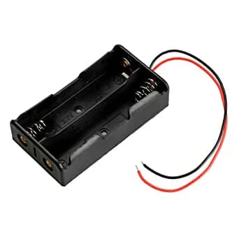 2x 18650 Battery holder without DC  connector