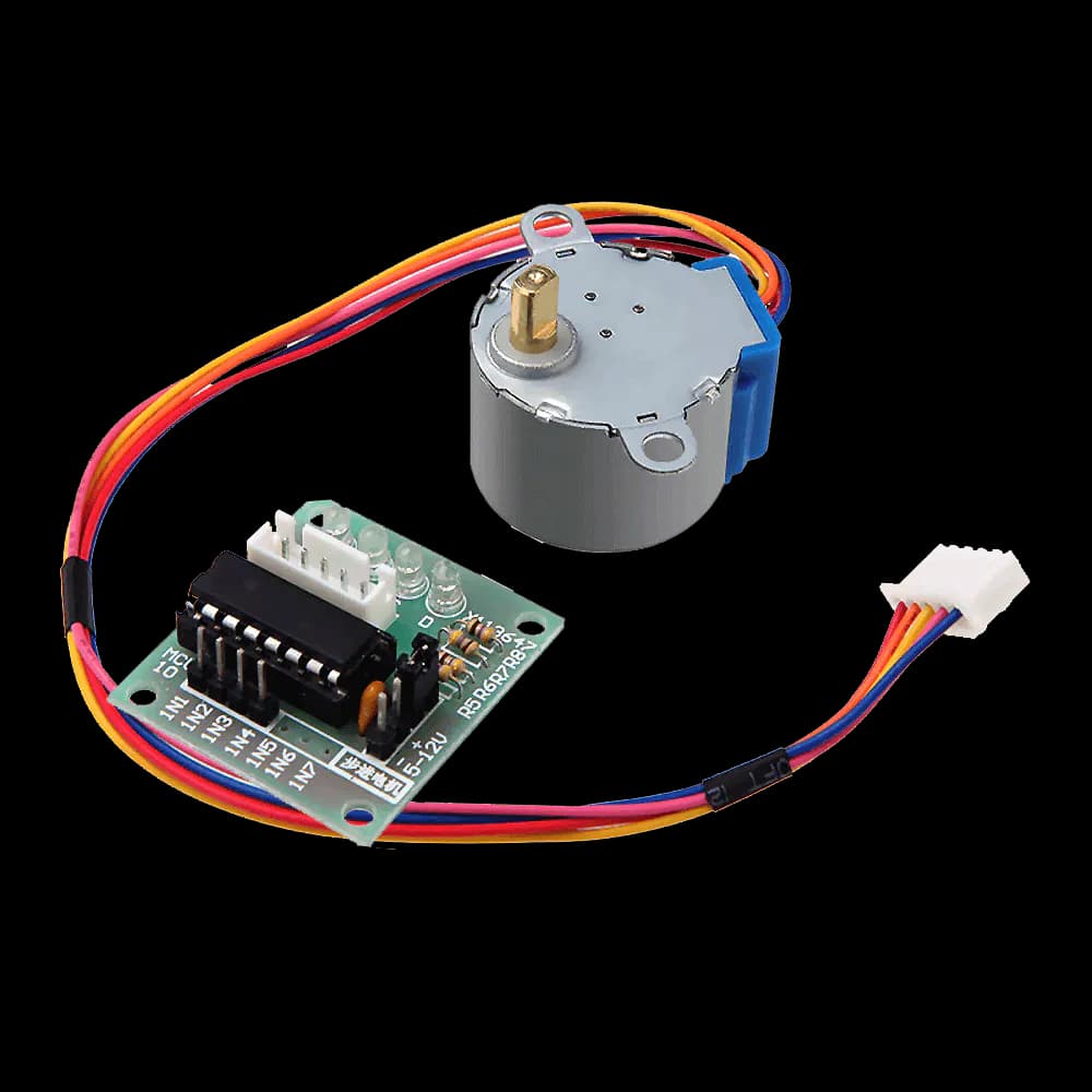 5V Stepper Motor + ULN 2003 Driver Module - 28BYJ-48 