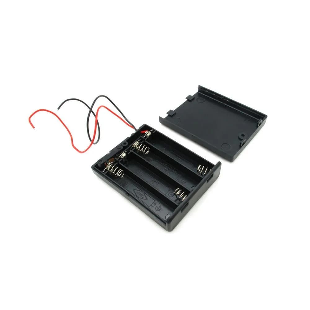 4xAAA Battery Holder with Switch 