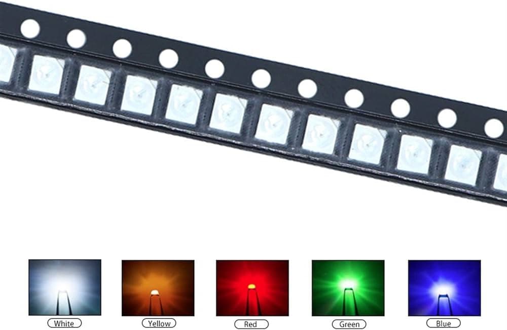 SMD LED  3528 Red Yellow Blue Green White Orange — image 1