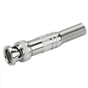BNC male crimp plug for KX6/RG59 coaxial cable — image 1