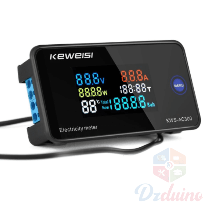 KEWEISI AC 50~300V 100A Digital Voltmeter Ammeter — image 1