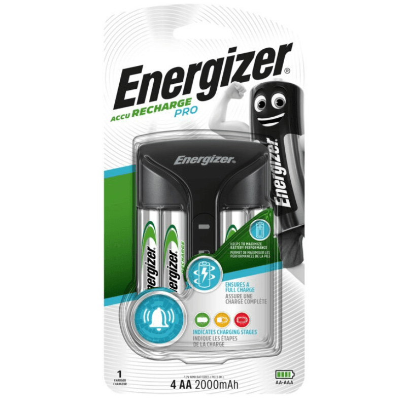 Energizer PRO Charger + 4 x R6/AA 2000 mAh — image 1