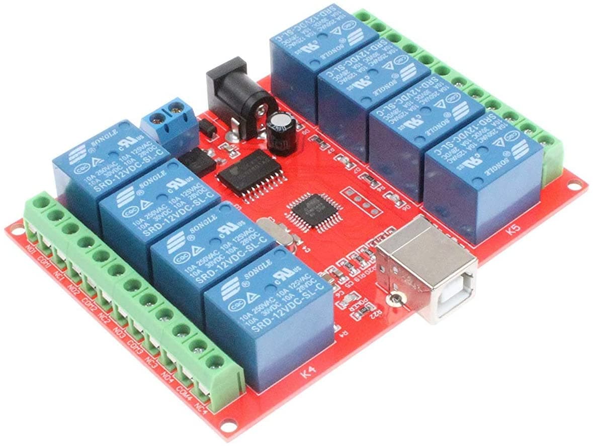 8 Channel 12V relay module  usb 10A — image 1