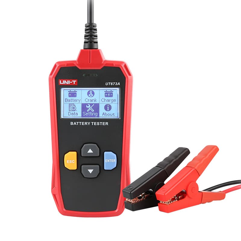 UT673A AUTOMOTIVE BATTERY TESTER — image 1