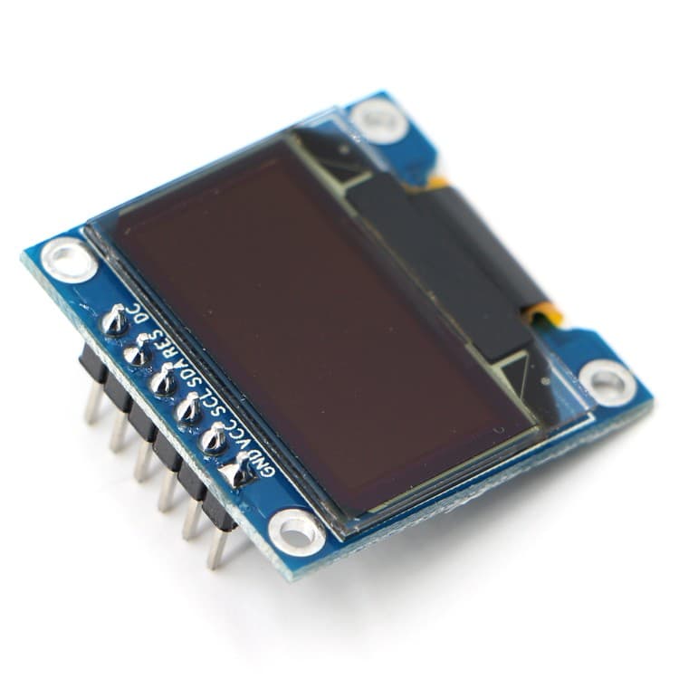 0.96inch OLED Display Module - SPI/I2C - 128x64 - 7Pin  — image 1