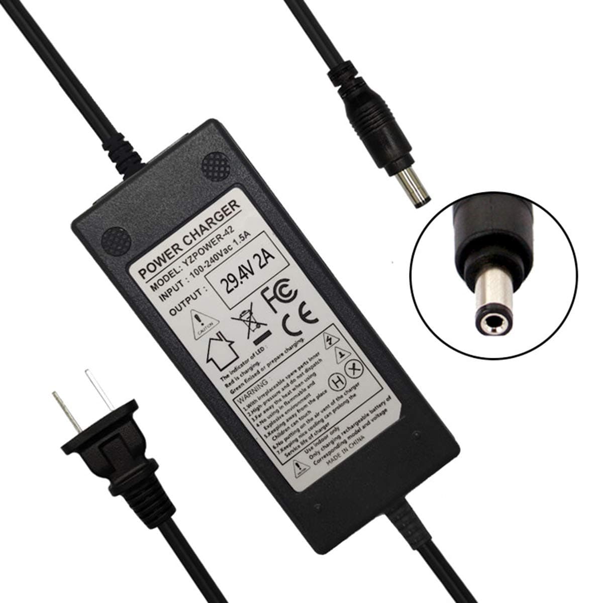 12.6V 5A Lithium Battery Charger — image 1