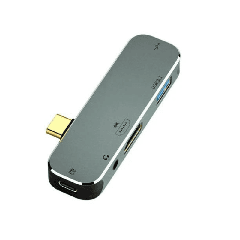 USB-C HUB to 3.5mm/ PD/ USB 3.1/ USB 2.0/ HDMI (YX04-X5) — image 1