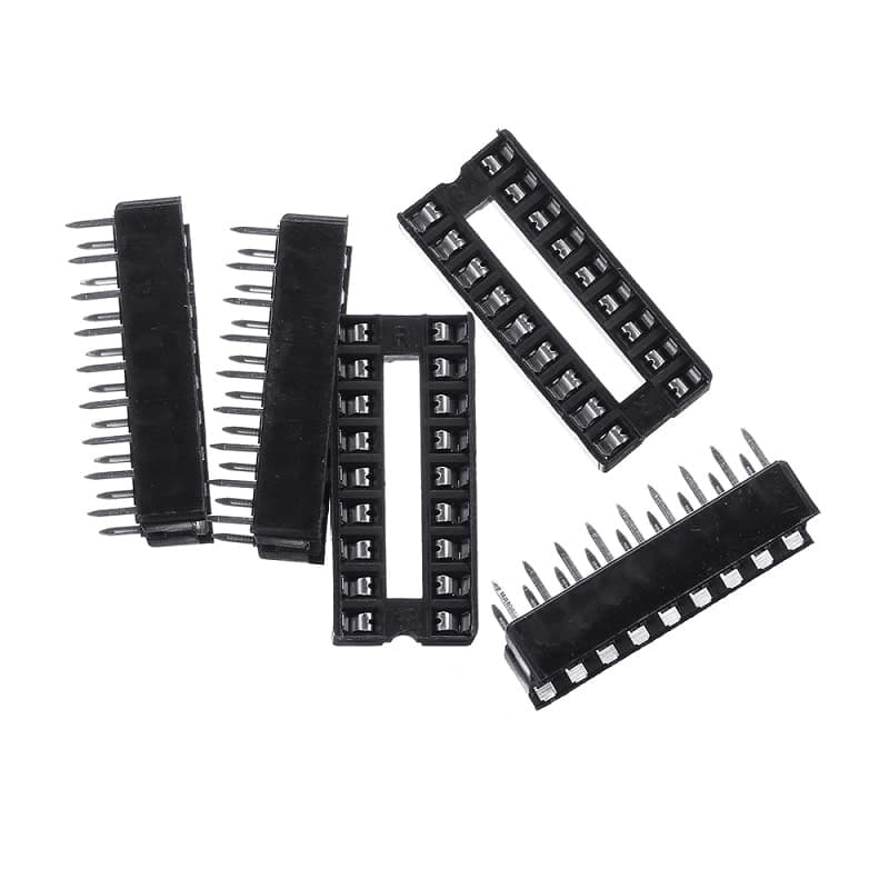  IC DIP Sockets  18pin — image 1