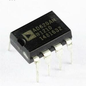 DIP-8 AD620AN operational amplifier — image 1