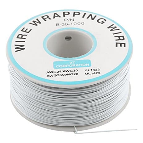 White 250m 30AWG Silicone Wire — image 1