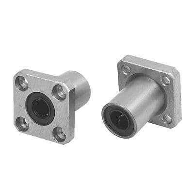 LMK8UU 8mm Square Flange Type Straight Line Linear Bearing — image 1