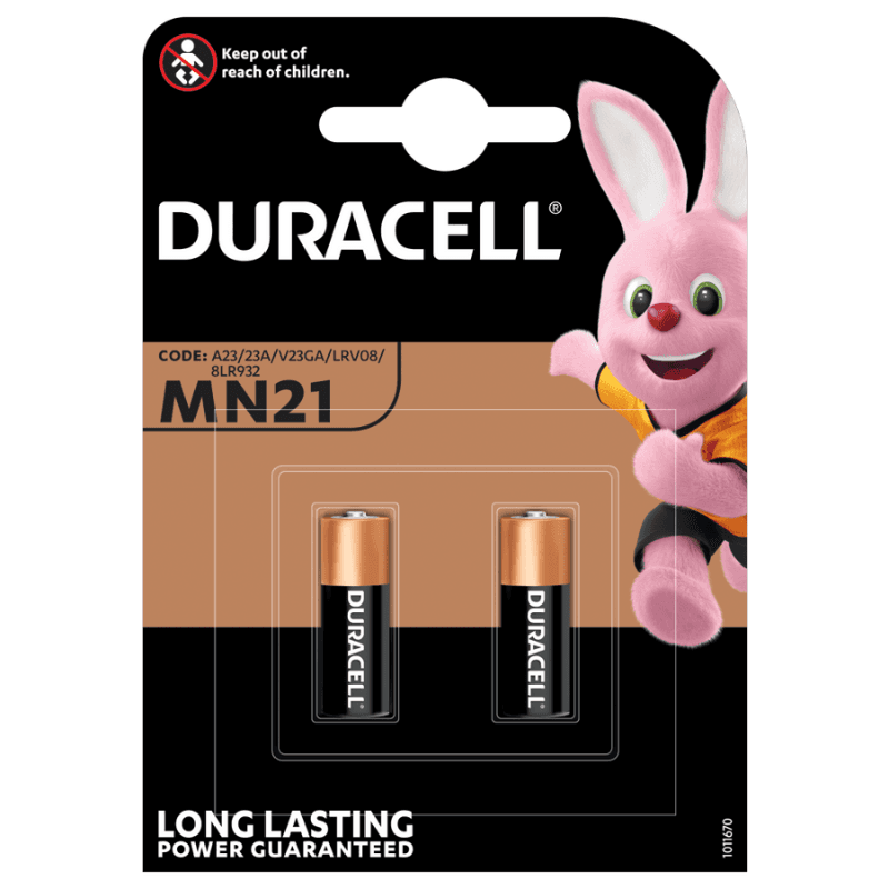 Duracell MN21X2 – 12V Alkaline Battery — image 1