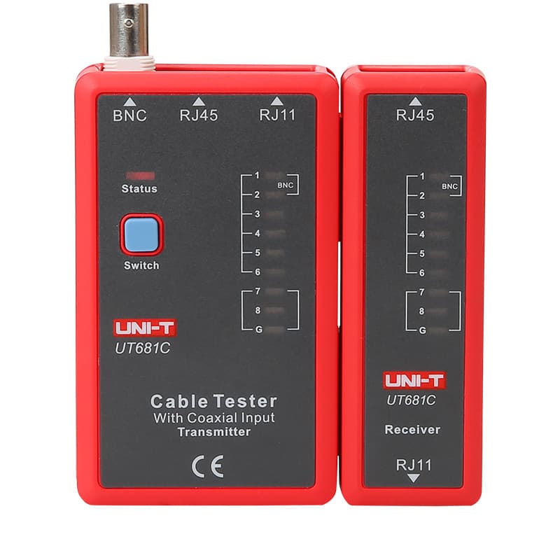 Cable Tester UNI-T UT681C RJ45/RJ11/BNC — image 1