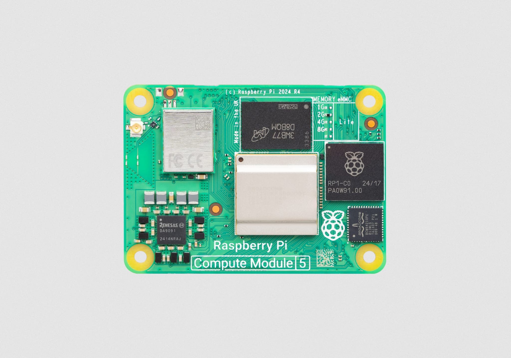 Raspberry Pi Compute Module 5 – 8GB RAM – 32GB Storage — image 1