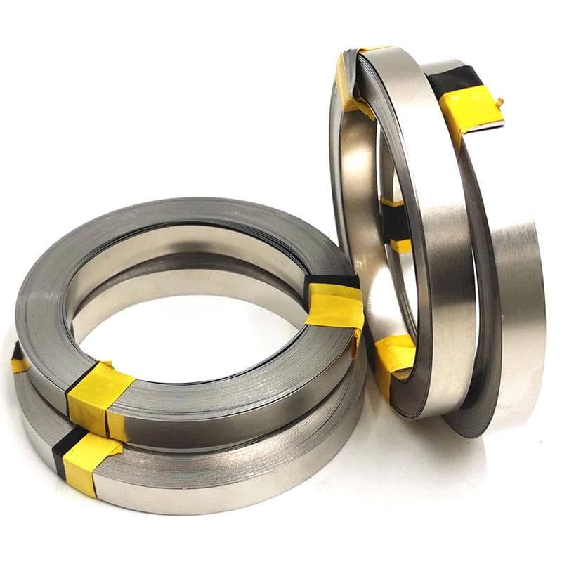 10M/Roll 0.2*8mm Nickel Plated Steel Belt Strip — image 1