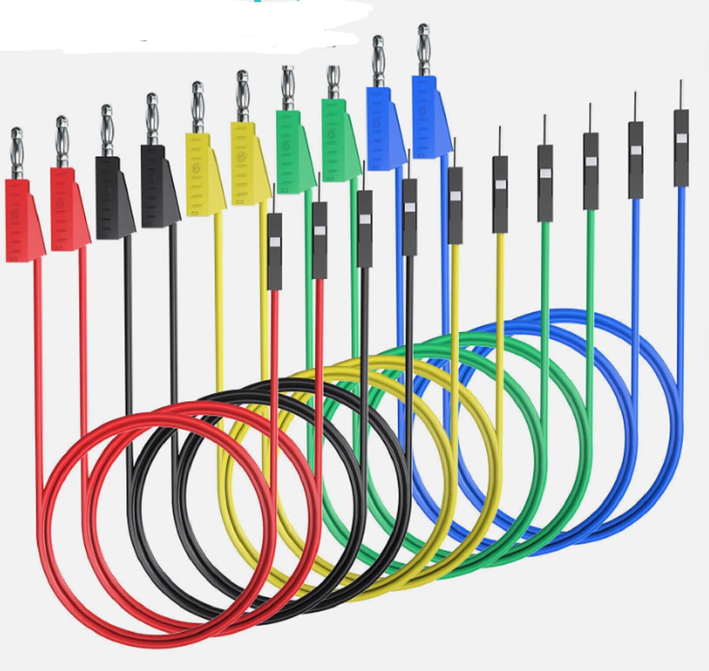 Banana Plug to  Jumper Wires Male 30cm — image 1