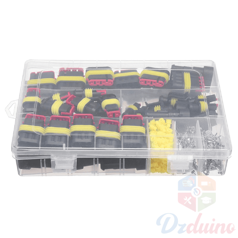 352pcs HID Waterproof Connectors 1/2/3/4 Pin  300V 12A — image 1