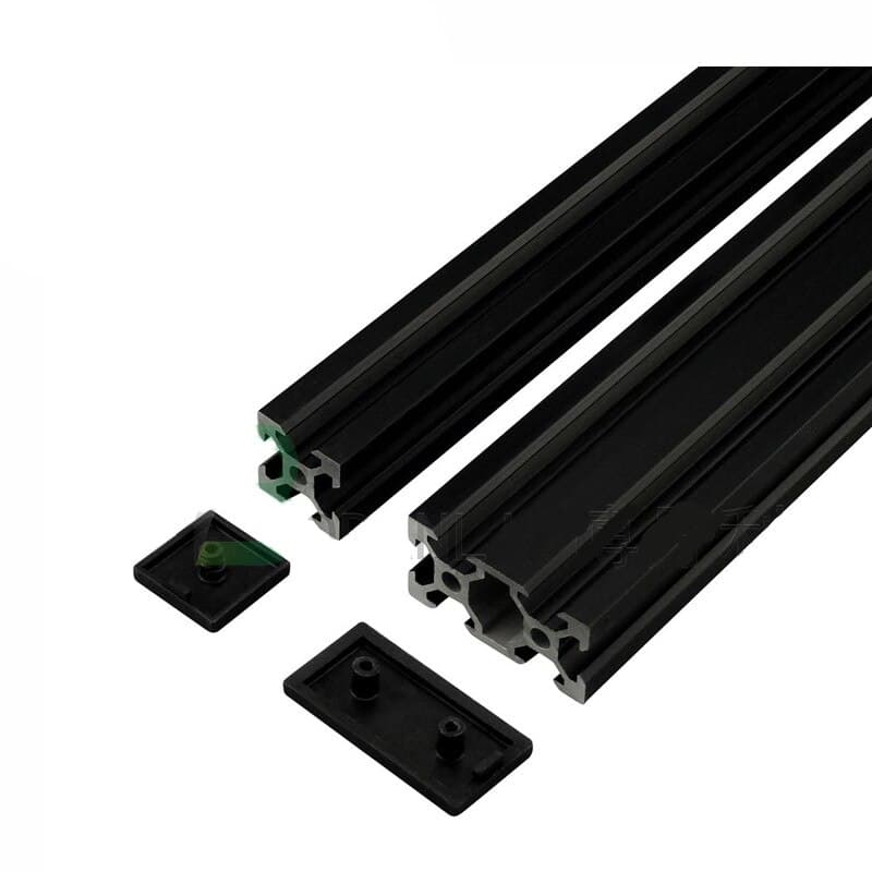 Black Nylon Aluminum Profile vslot 20X40 End Cap — image 1