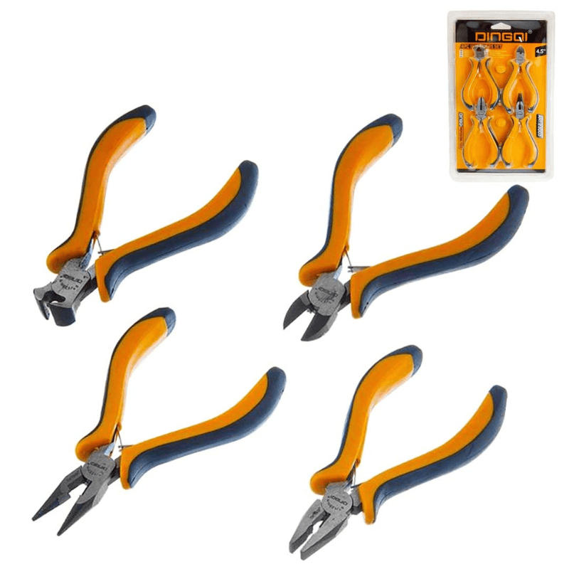 Mini pliers set 4 Pcs DINGQI — image 1